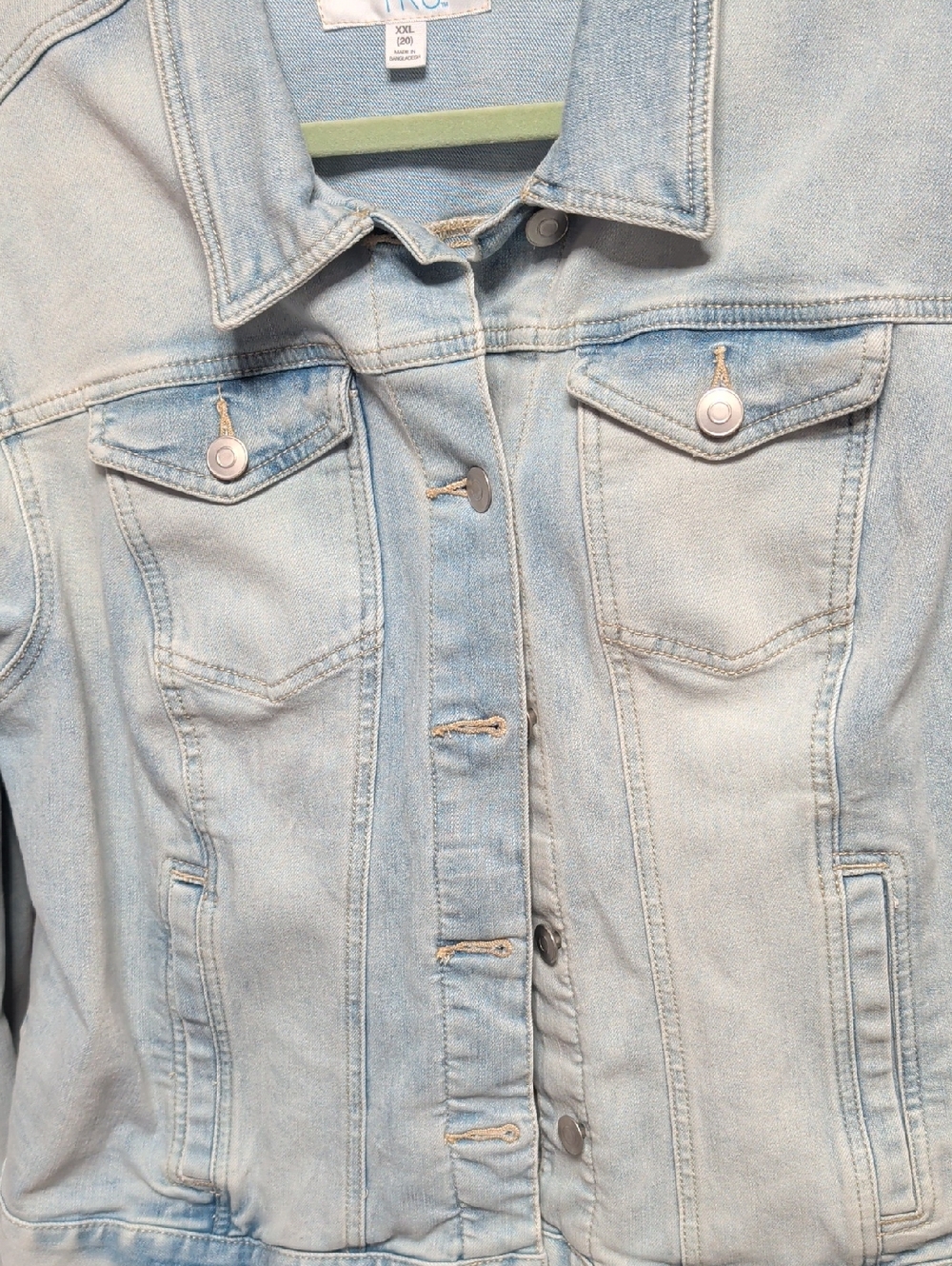 #45 Time & True jean jacket